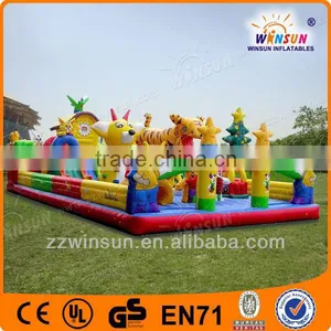 Best Quality Durable Amusement Sport Games Inflatables Fun City With CE EN71 Approved for Outdoor Use thumbnail-4