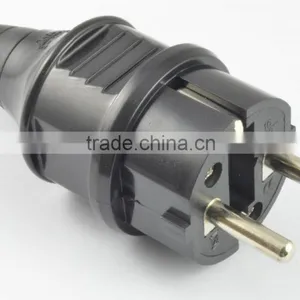 Top Quality Full Copper France Type Electrical Plug thumbnail-1