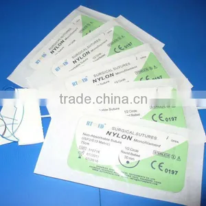 Non Absorbable Nylon Suture With Needle thumbnail-1