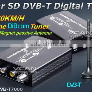 DVB-T7000 hd Car DVB-T Digital tv Receiver One Tuner One Antenna MPEG2 H.264 High Speed thumbnail-3