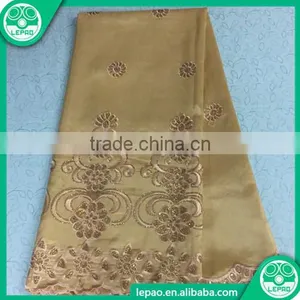 High Quality African Lace Fabrics,african Raw Silk George Lace Fabrics thumbnail-1