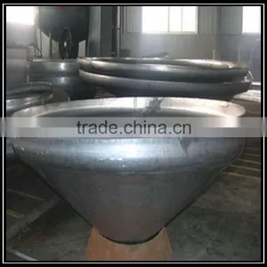 Stainless Steel Flange Cone Dished Head for Industry Boiler Equipment thumbnail-1