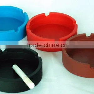 DCA009107 High Quality Silicone Round Ashtray,silicone Cigarette Ashtray thumbnail-1