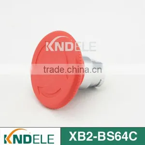60mm Mushroom Emergency Stop Waterproof Push Button Cap Red XB2-BS64C thumbnail-1