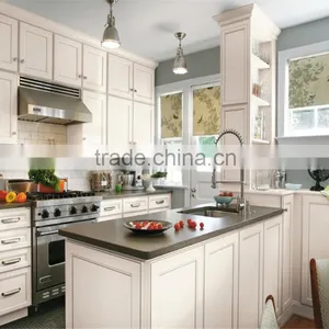 Flat Style Kitchen Cabinets Made in China, New Arrival Model thumbnail-2
