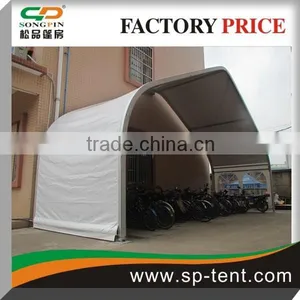 Span 20m Big White Curved Car Roof Tent in Aluminum Frame for Outdoor Car Storage and Parking thumbnail-1