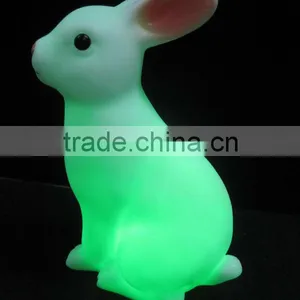 LED Colorchanging Rabbit Candle Light thumbnail-4
