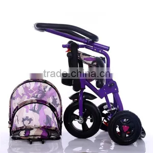 Chinese Supplier Quality 3 Rubber Wheels Kids Tricycle for Sale thumbnail-2