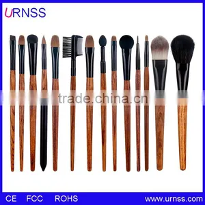 12 Pcs Customized Design Synthetic Hair Makeup Brush Set thumbnail-3