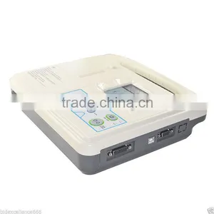 High Quality 3.8 Inch LCD 12-lead ECG Signal One Channel Digital ECG Machine thumbnail-2