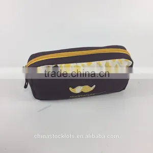 2016 New Cute Zipper Canvas Student Pencil Bag Pen Case Stationery Pouch Pencil Box DHL Free Shipping thumbnail-4