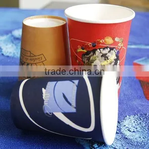 12oz Paper Cup, Paper for Cup, Disposable Paper Cup With Handle thumbnail-3