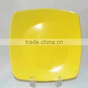 2015 New Product , Color Glazed Square Plate , Ceramic Plate thumbnail-4