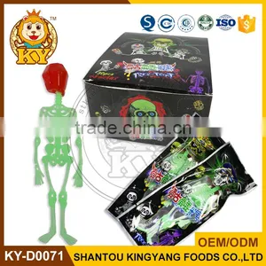 Halloween Noctilucence Skull Human Skeleton Lollipop Candy thumbnail-1