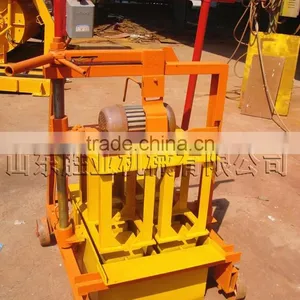 QMR2-45 Manual Compressed Earth Block Machine Small Manual Cement Interlock Brick Machine/ Manual Fly Ash Brick thumbnail-4