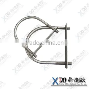 Alloy 825 UNS N08825 EN 2.4858 u Bolt Saddle Clamps Alloy718 /GH4169 thumbnail-1