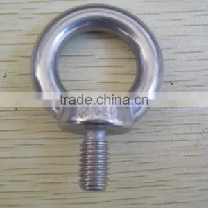 304 Stainless Steel DIN580 Eye Bolt and DIN582 Eye Nut Marine Hardware thumbnail-1