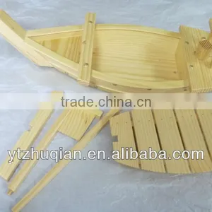 High Quality Cheap Disposable Pine Wood Material Sushi Boat thumbnail-5