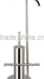 Stainless Steel Toilet Brush and Roll Holder thumbnail-1