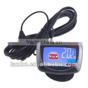 Car LCD Parking Reverse Backup Radar With 4 Sensors thumbnail-1