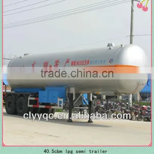40.5cbm Bulk Lpg Tank Semi Trailer thumbnail-1