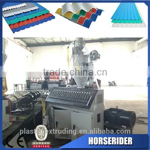 Most Popular Plastic Tile Sheet Plate Roofing Making Machine Producer thumbnail-6