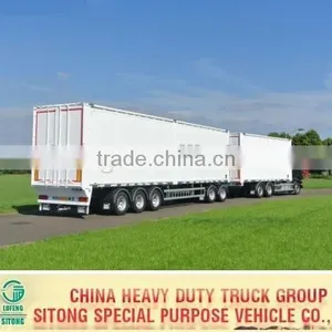 Tandem Truck Trailer With Good Quality for Sales thumbnail-1