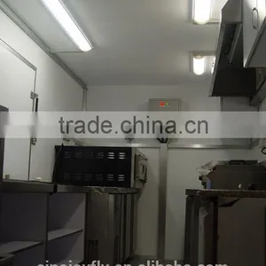 Steel Mobile Food Kiosk for Sale German Made Generator for Mobile Moving Function thumbnail-6