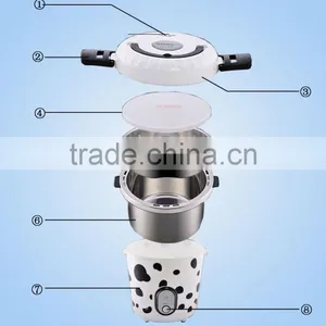 Special Design Portable Cylinder Mini Rice Cooker With Steamer thumbnail-4