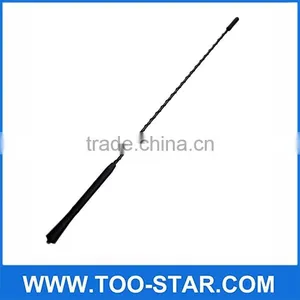 Universal 16" SCREW ON AM/FM FUBA Car ROOF MAST WHIP ANTENNA thumbnail-1