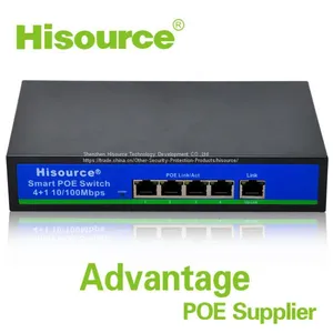 10/100Mbps 4+1 5 Port Network Poe Switch thumbnail-1