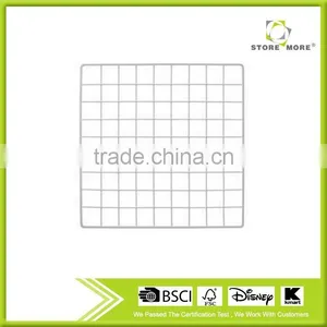 White Wire Grid Panel 14 x 14 thumbnail-1
