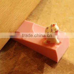 J176 Childern Silicone Creative Cute Animal Door Protect thumbnail-2