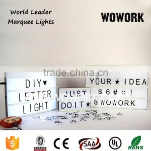 Cinematic Light Box With Letters thumbnail-3