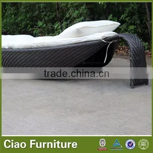 Garden Ridge Outdoor Furniture Leaf Rattan Lounger thumbnail-3