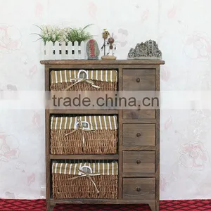 Cabinet With Straw,storage Cabinet thumbnail-1