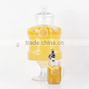 Glass Water Jar With Tap thumbnail-2