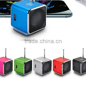 Cheapest Mini Portable Cube Speaker for Xmas Gift thumbnail-5