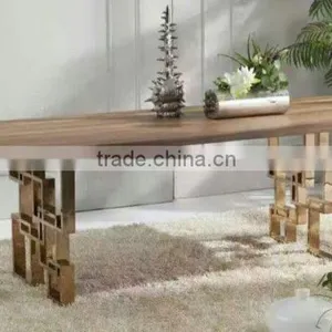 Hot Sale Modern Stainless Steel Table Legs Dining Room Furniture Wooden Table Accessories thumbnail-2