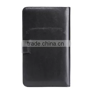 Mens Leather Travel Wallet Passport Holder Document Ticket ID Case thumbnail-6