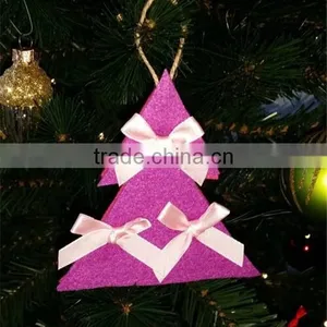 2017 Felt Decorations Heart Butterfly Holidays Ornament Made in China thumbnail-1