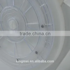 Custom 3 Sides Rotating Display Stand Acrylic Brochure Display Stand thumbnail-2