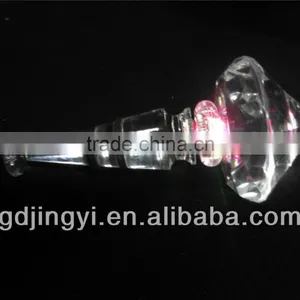 Artificial Acrylic LED Lighting Fashion Beer Wine Bottle Stopper for Bar thumbnail-1