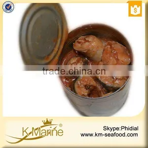 New Processing Easy Open End Wholesale Canned Mackerel in Tomato Sauce thumbnail-3