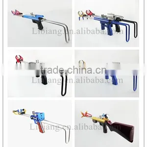 Proffesional Outdoor Hunting Slingshot Powerful Catapult Hunting Slingshot Arrow Gun thumbnail-3