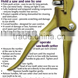 Hand Saw Teeth Setter thumbnail-1