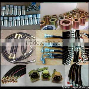 CNC Manufacture Factory Sale Directly Amazing Discount Price for Hydraulic Hose Fitting Set thumbnail-5