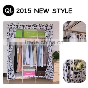 Unfinished Modular Damproof Hanging Metal Wardrobes thumbnail-2