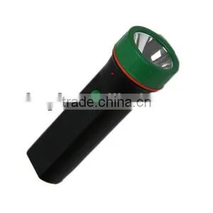 Home Use LED Rechargeable Flashlight, Electric Cree Flashlight, Electric Plastic Led Flashlight thumbnail-1