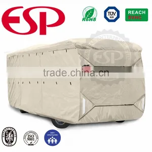 Deluxe 300D Polyester Waterproof Class A Caravan Motorhome RV Cover thumbnail-1